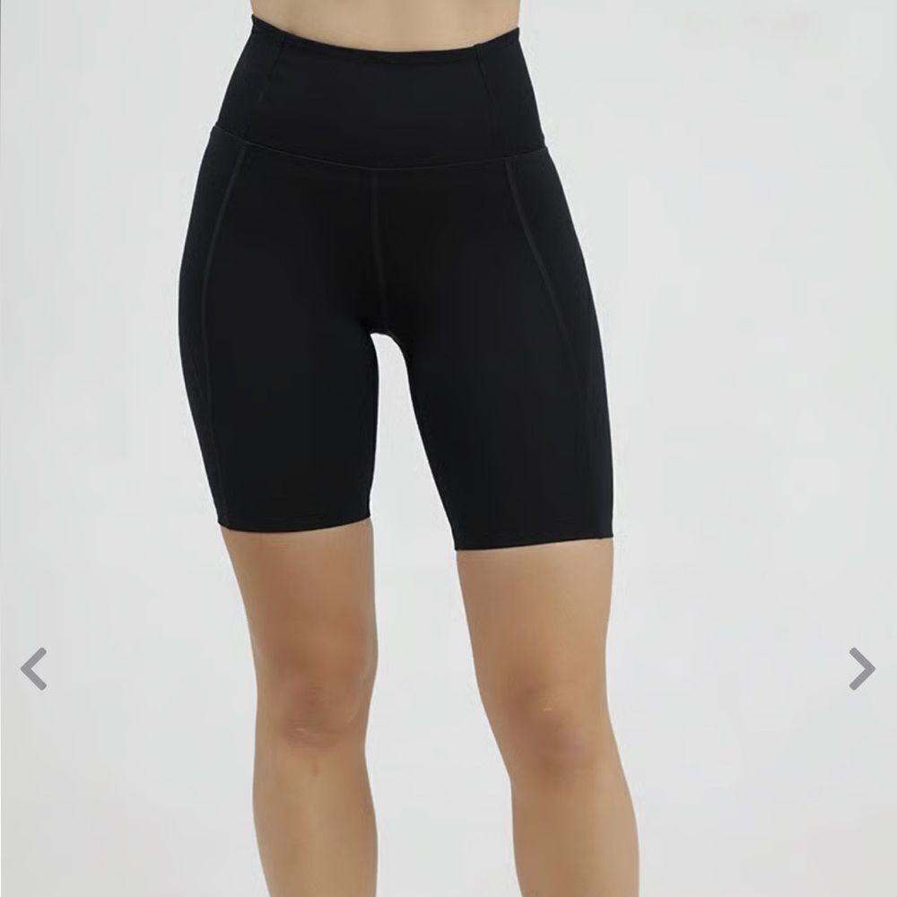 NEW Girlfriend Collective Black High-Rise Bike Short XS